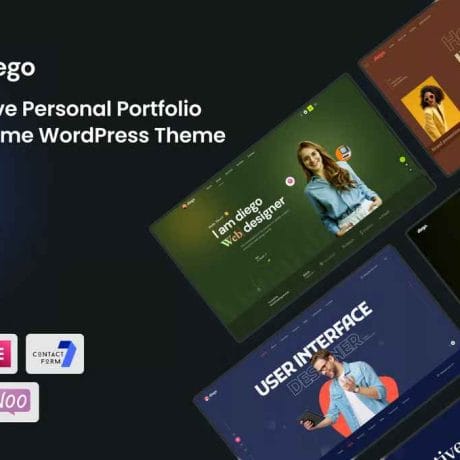 Diego - Creative Portfolio WordPress Theme