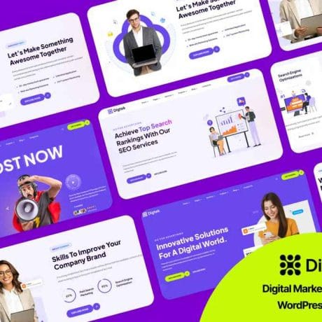 Digtek - Digital Marketing Agency and SEO WordPress Theme