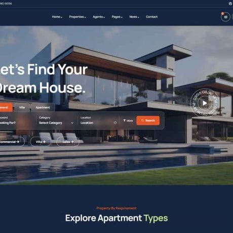 Homirx - Real Estate WordPress Theme