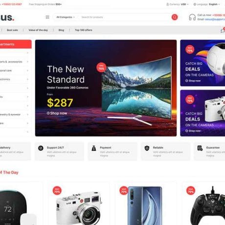 Onsus - Electronics E-commerce WordPress Theme