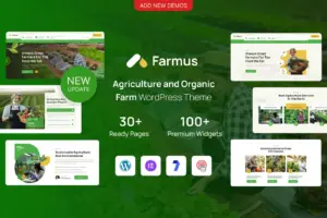 Farmus - Agriculture and Organic Farm WordPress
