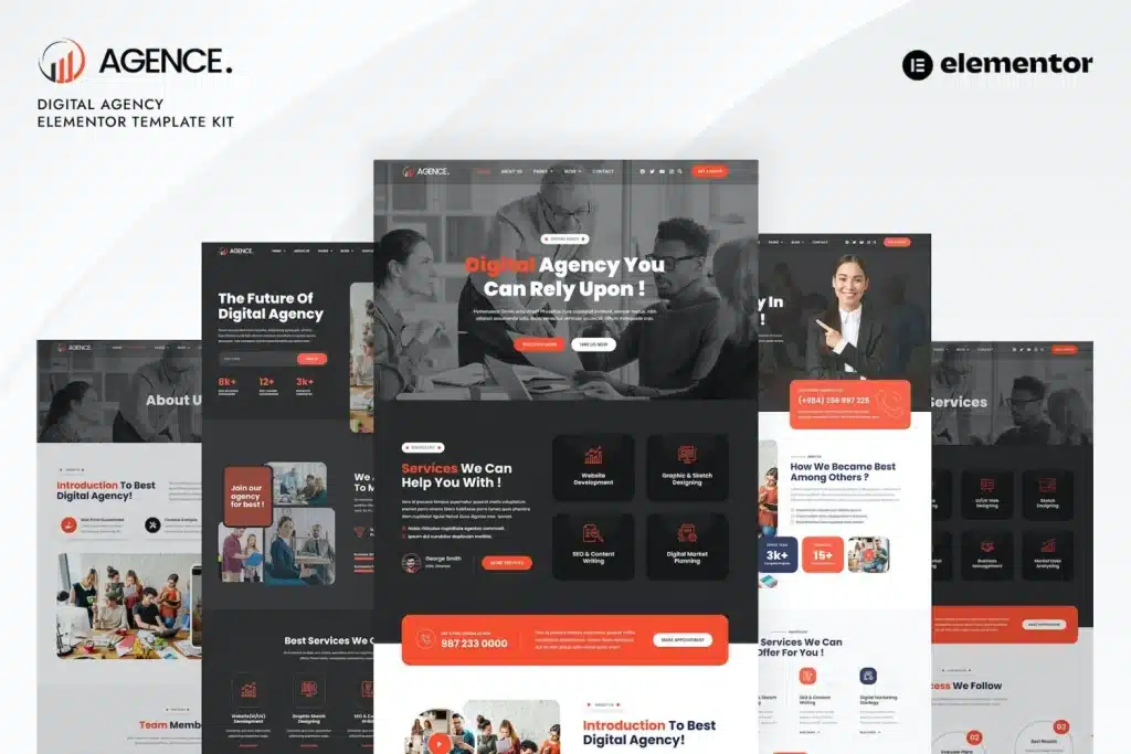 Agence Digital Agency Template Kit