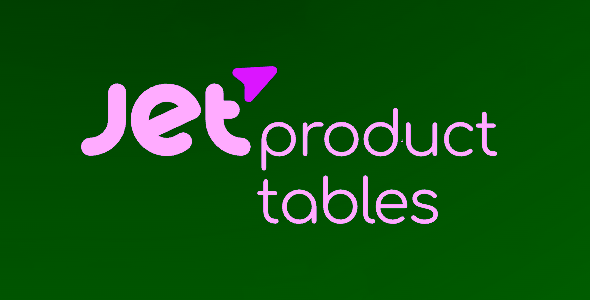 JetProductTables