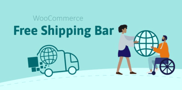 WooCommerce Free Shipping Bar