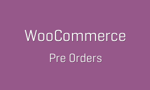 WooCommerce Pre Orders