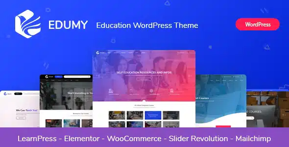 Edumy LMS Online Education Course Theme