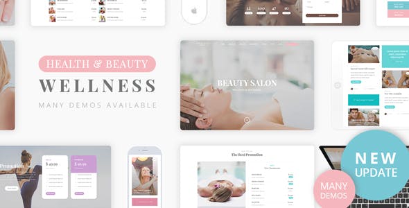 Beauty Wellness Spa Massage Theme