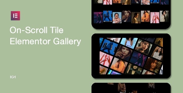 On-Scroll Tiles for Elementor