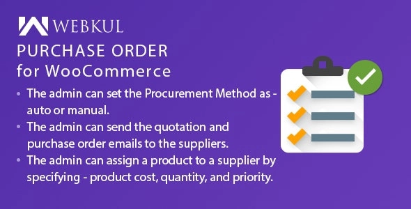 Purchase Order WooCommerce