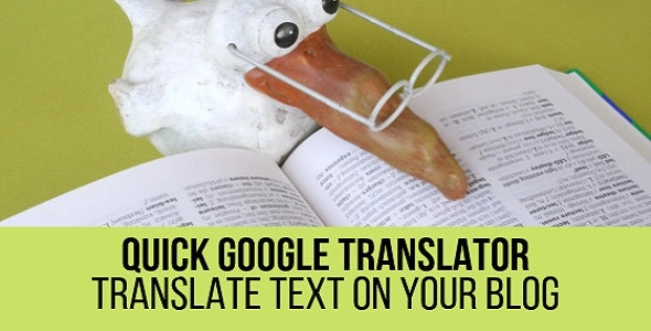 Quick Google Translator