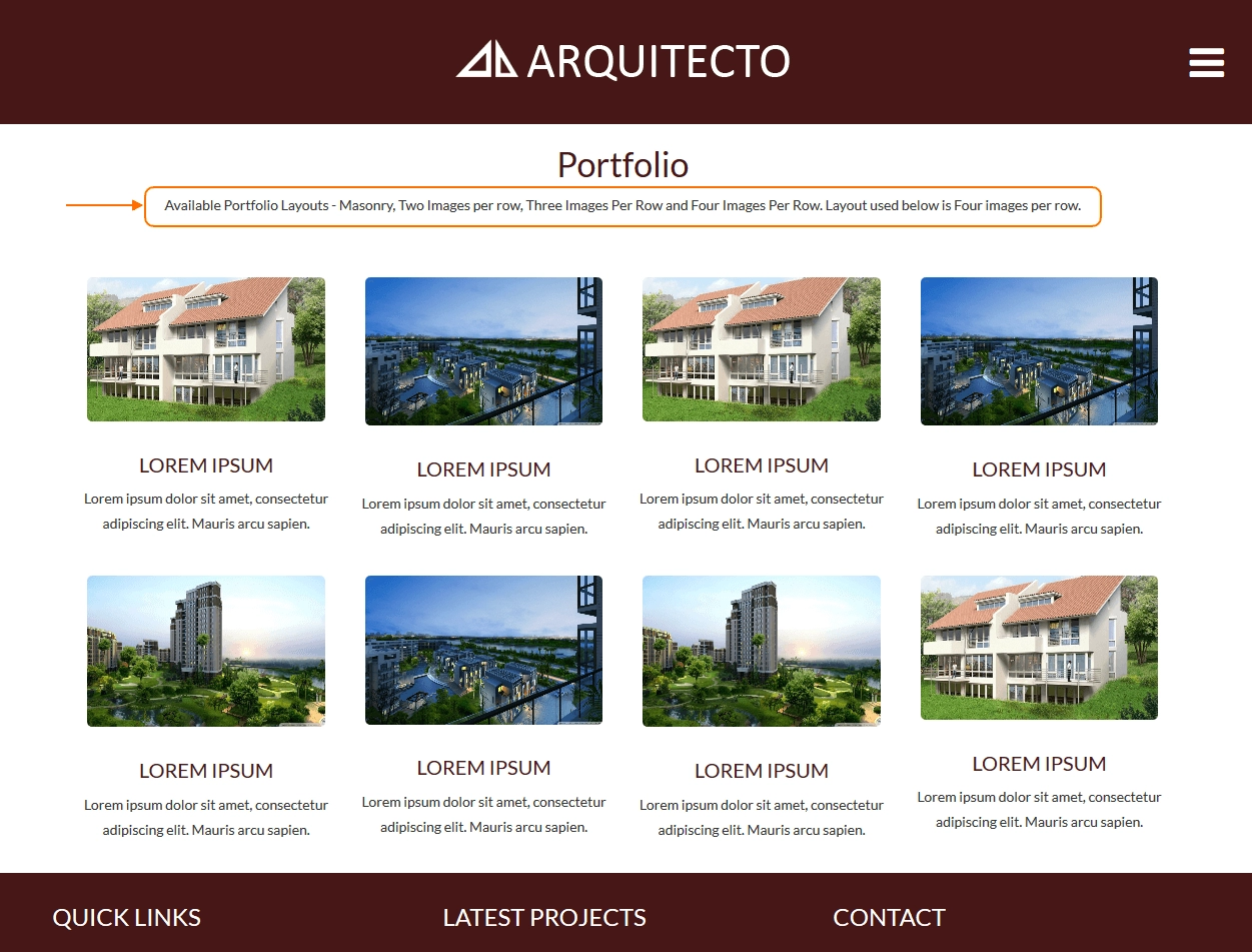 CyberChimps Arquitecto WordPress Theme