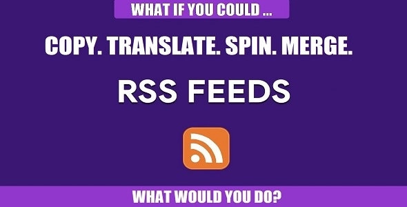 RSS Transmute - Feed Editor and Republisher