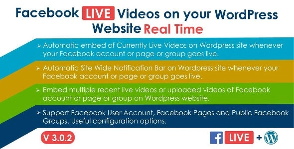 Social Live Video Auto Embed
