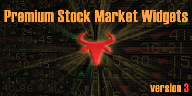 Premium Stock Market Widgets