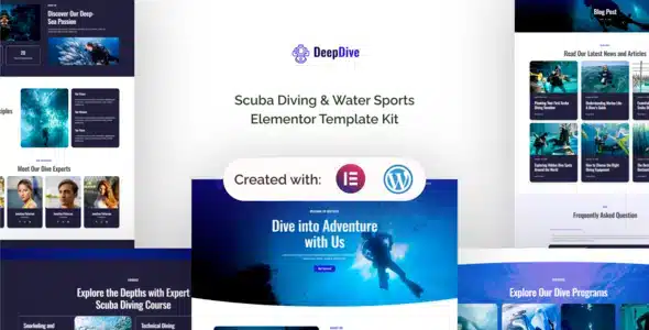 Deepdive Scuba Diving and Water Sports Kit
