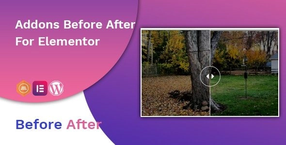 Slider Before After for Elementor