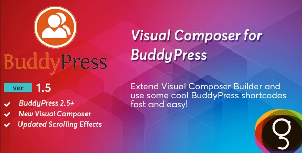 Visual Composer Plugin for BuddyPress