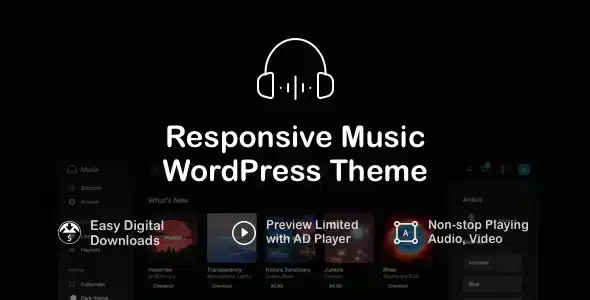 Musik Music WordPress Theme
