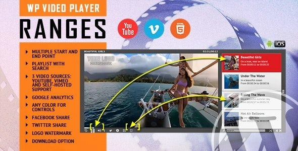 Ranges - Video Player With Multiple Start and End Points