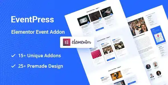 EventPress Elementor Events Addon
