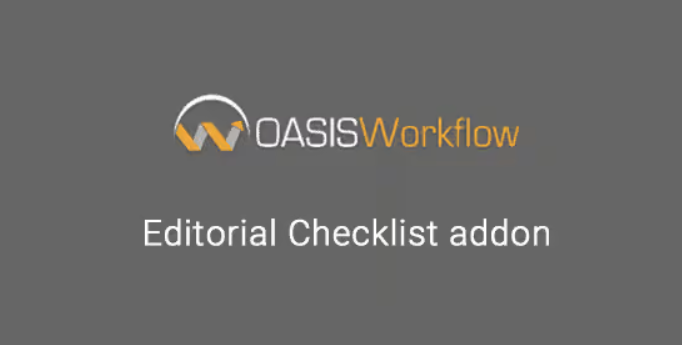 Oasis Workflow Editorial Checklist